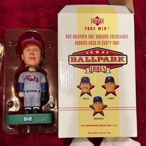 Upper Deck 2002 Ballpark Idols Atlanta Braves Gray Bobblehead